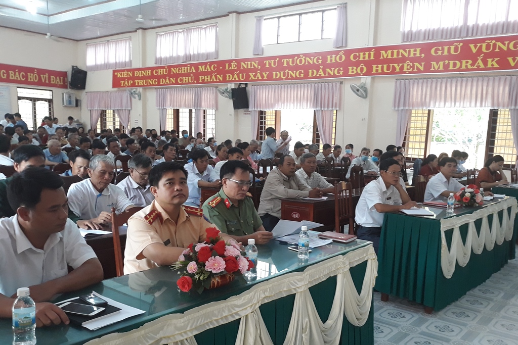 Tập huấn nghiệp vụ công tác Mặt trận cơ sở và tuyên truyền phổ biến pháp luật năm 2020