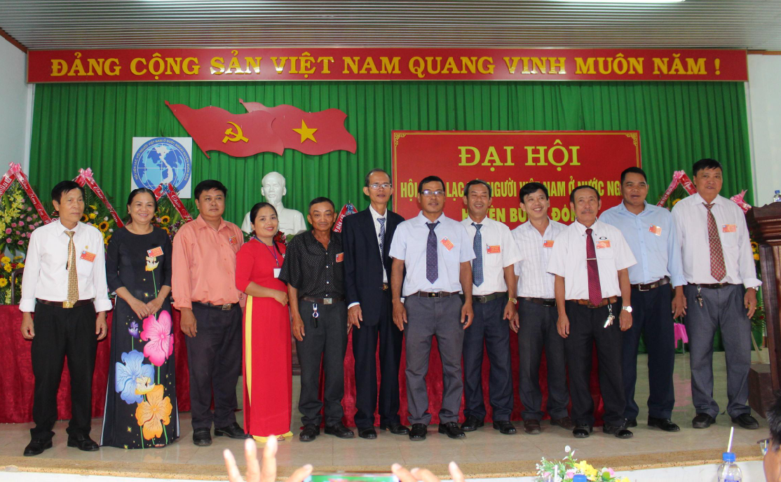 Đại hội Hội Liên lạc với người Việt Nam ở nước ngoài huyện Buôn Đôn lần thứ III