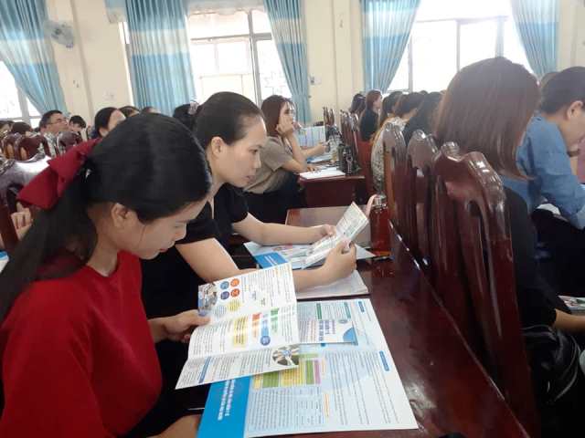 Tuyên truyền về Luật BHXH, BHYT tại Liên đoàn Lao động Thị xã Buôn Hồ