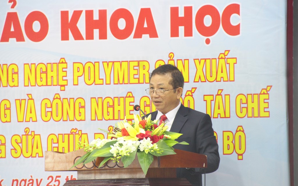 Ứng dụng công nghệ Polymer sản xuất gạch không nung và công nghệ gia cố, tái chế vật liệu trong sửa chữa bảo trì đường bộ