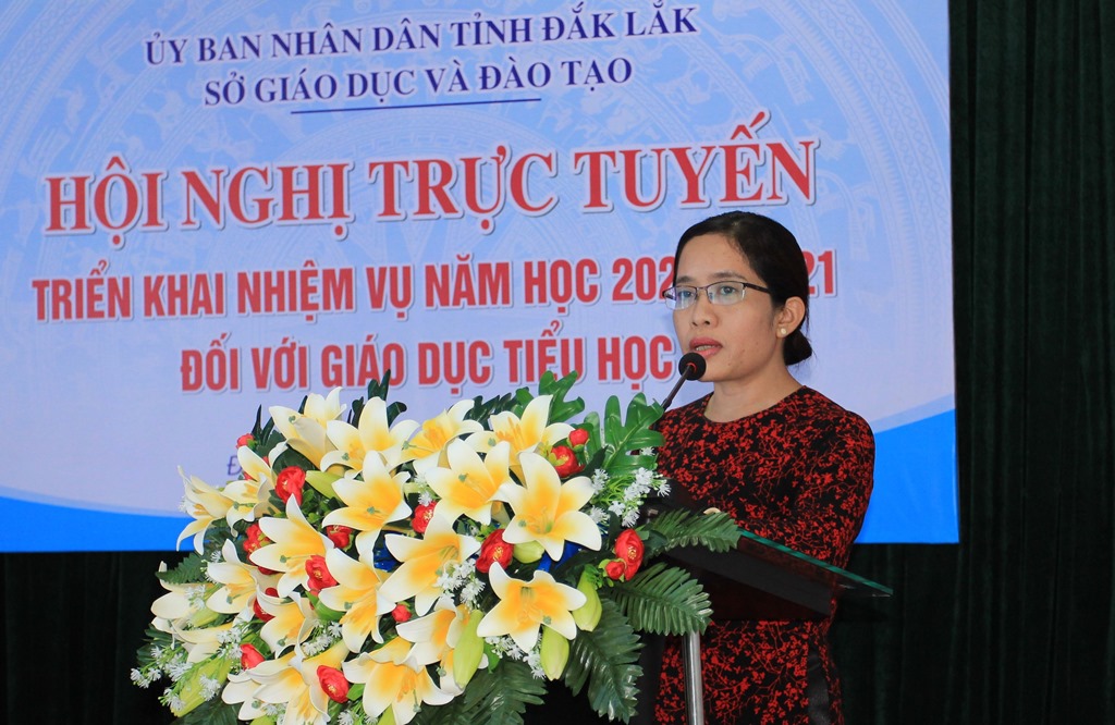 Hội nghị triển khai nhiệm vụ năm học 2020-2021 đối với cấp tiểu học