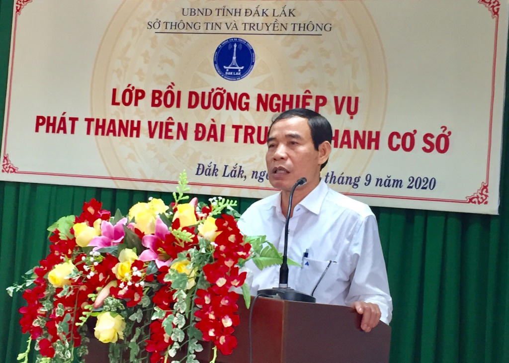 Khai mạc Lớp bồi dưỡng nghiệp vụ phát thanh viên
