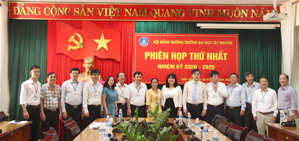 Hội nghị bầu Chủ tịch Hội đồng Trường Đại học Tây Nguyên nhiệm kỳ 2020 – 2025