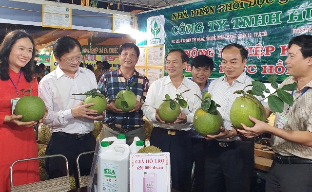 Khai mạc Hội chợ thương mại nông nghiệp trái cây Krông Pắc năm 2020