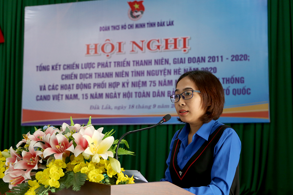 Dak Lak Provincial Youth Union sums up youth development strategy 2011-2020