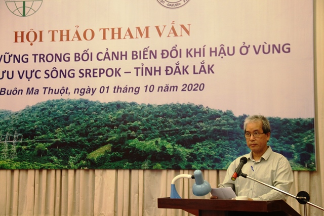 Hội thảo sinh kế bền vững cho phụ nữ và thanh niên trong bối cảnh biến đổi khí hậu ở lưu vực sông Sêrêpốk