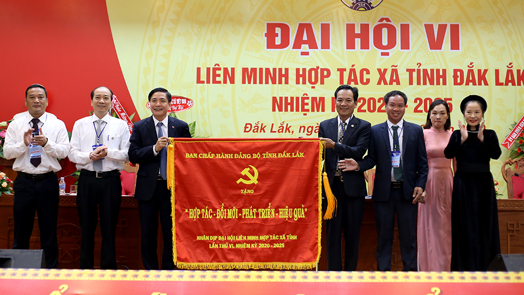 Đại hội Liên minh Hợp tác xã tỉnh Đắk Lắk lần thứ VI, nhiệm kỳ 2020 – 2025