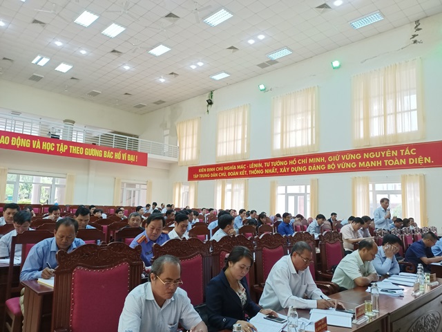 Hội nghị Ban Chấp hành Đảng bộ huyện Lắk lần thứ 2 năm 2020