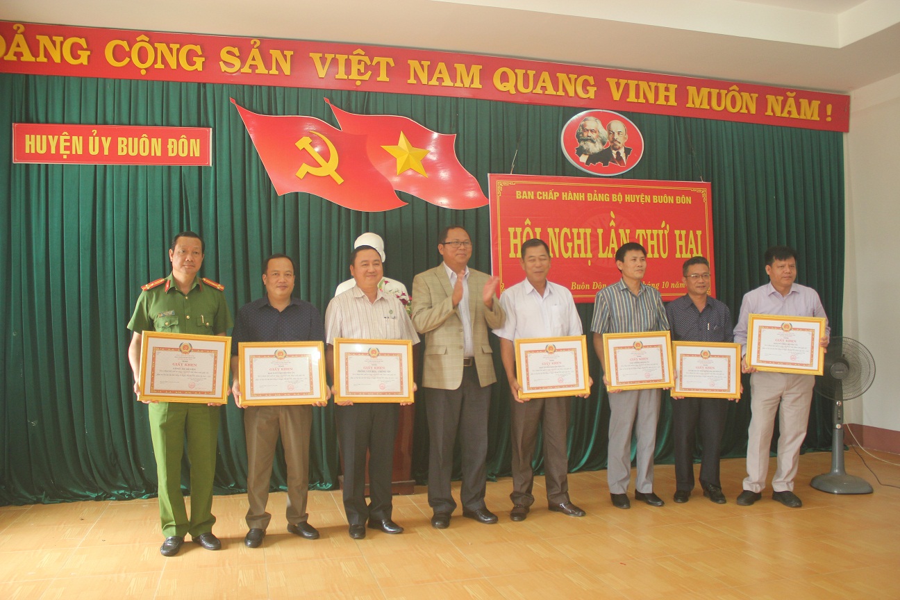 Hội nghị Ban chấp hành Đảng bộ huyện Buôn Đôn lần thứ 2 (mở rộng)