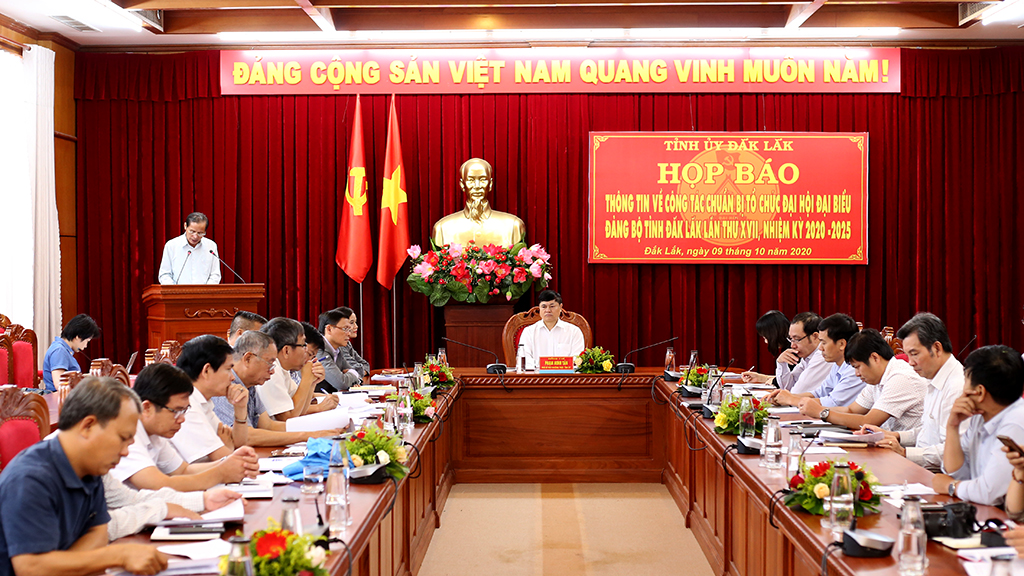 Sẽ có Trung tâm Báo chí để hỗ trợ phóng viên tác nghiệp tại Đại hội đại biểu Đảng bộ tỉnh Đắk Lắk lần thứ XVII