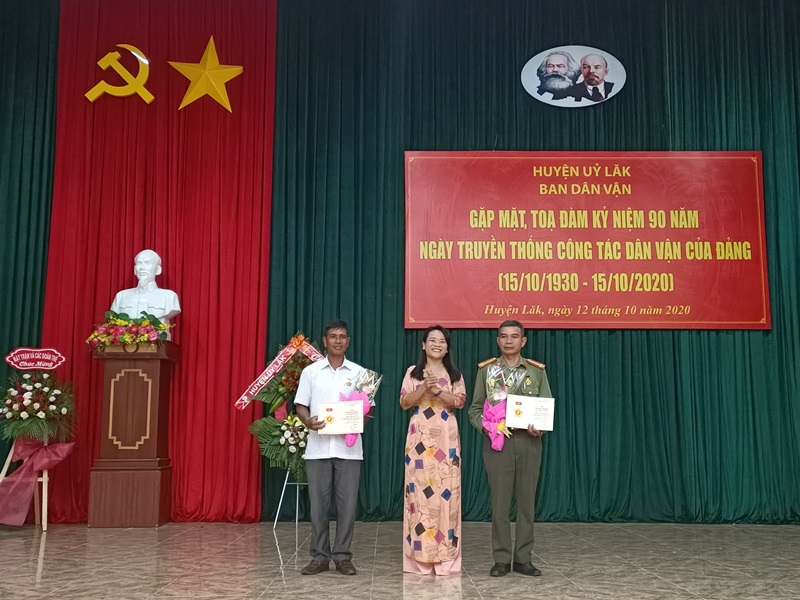 Gặp mặt, tọa đàm kỷ niệm 90 năm Ngày truyền thống công tác dân vận của Đảng (15/10/1930 - 15/10/2020)