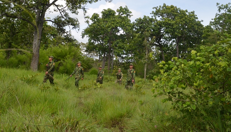 Bộ đội Biên phòng Đắk Lắk đảm bảo an ninh, trật tự trước, trong và sau Đại hội đại biểu Đảng bộ tỉnh Đắk Lắk