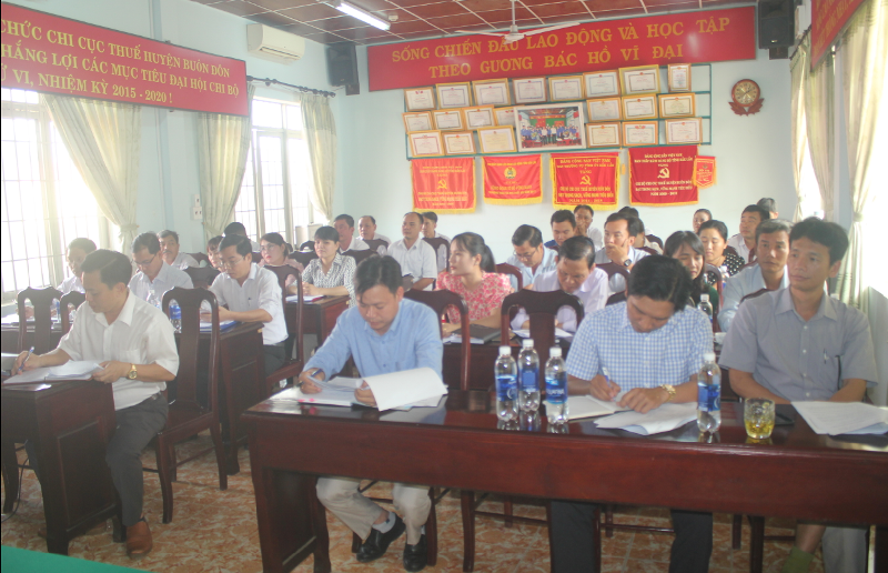 UBND huyện Buôn Đôn sơ kết công tác thuế 9 tháng năm 2020