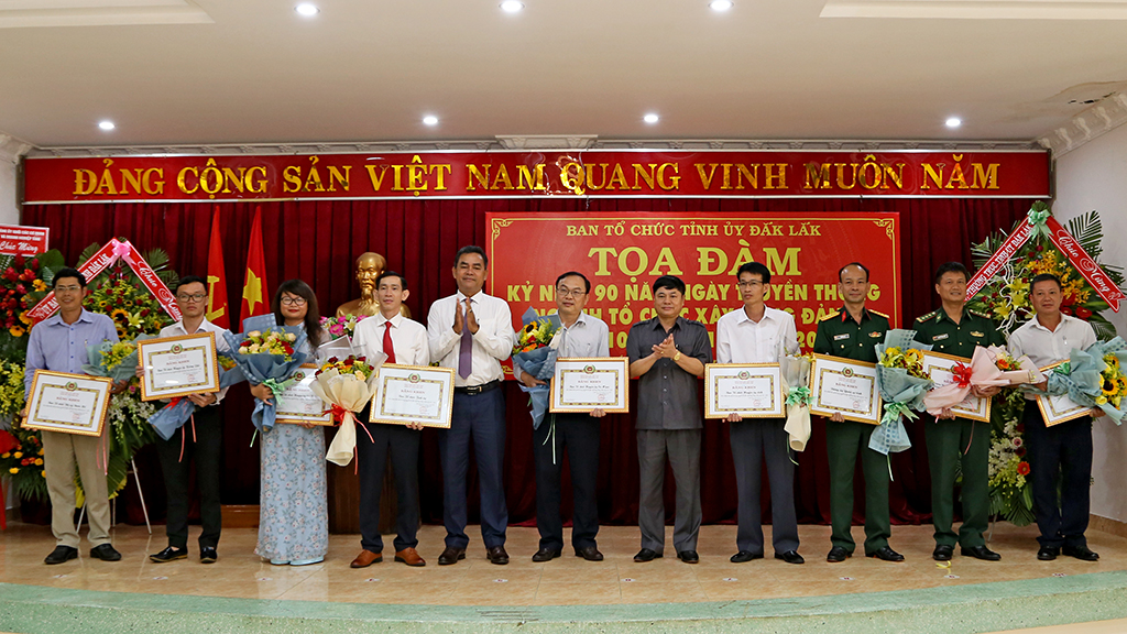 Tọa đàm kỷ niệm 90 năm ngày truyền thống ngành Tổ chức xây dựng Đảng