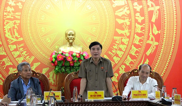 Thường trực Tỉnh ủy làm việc với Tập đoàn Lộc Trời