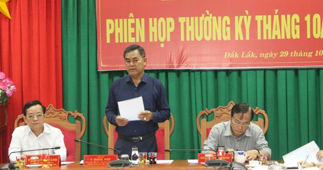 Thường trực HĐND tỉnh triển khai nhiệm vụ tháng 10 năm 2020