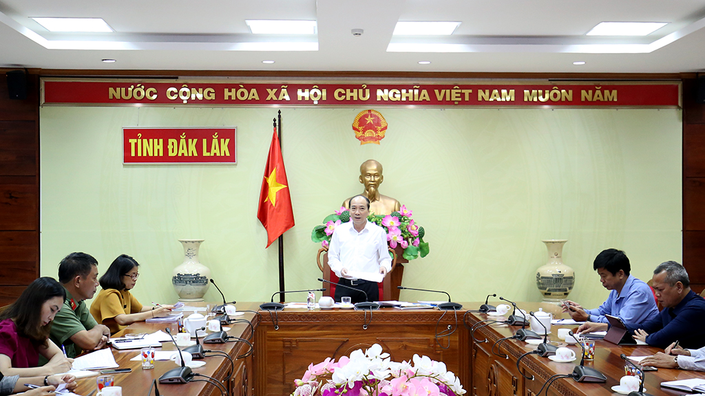 Họp rà soát công tác chuẩn bị kỷ niệm 80 năm Ngày thành lập Đảng bộ tỉnh