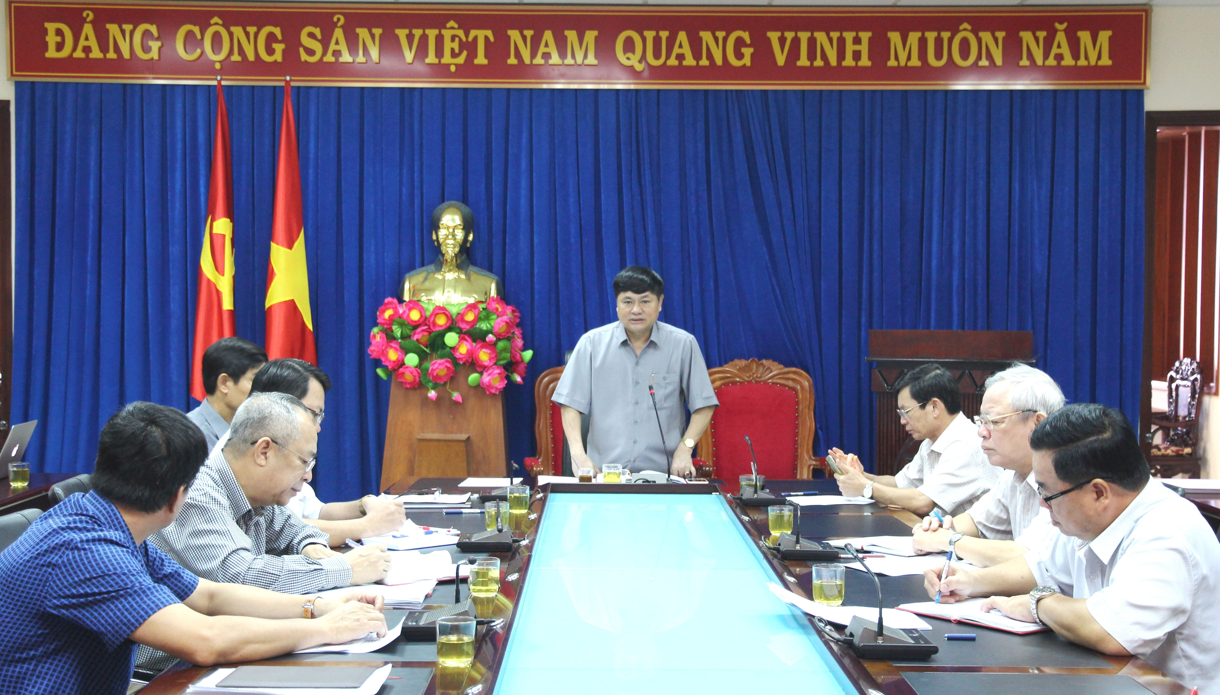 Giao ban công tác Mặt trận và các đoàn thể quý III năm 2020