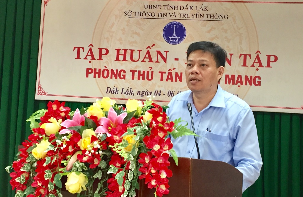 Đắk Lắk: Tập huấn diễn tập phòng thủ tấn công mạng