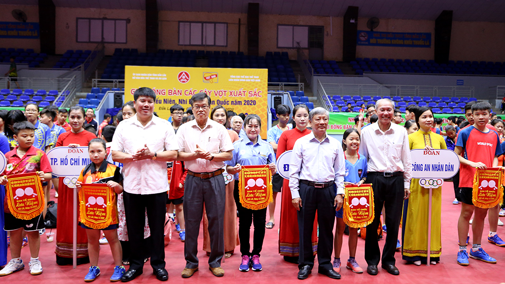 Khai mạc Giải Bóng bàn các cây vợt xuất sắc trẻ, thiếu niên, nhi đồng toàn quốc năm 2020