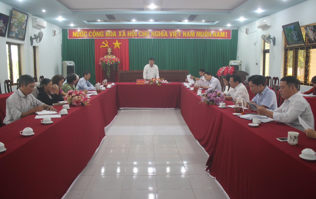 Huyện Buôn Đôn: Họp Ban Chỉ đạo vận động hiến máu tình nguyện đợt 2 năm 2020