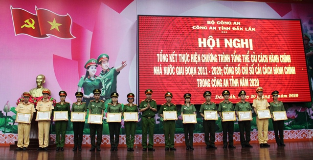 Công an tỉnh tổng kết công tác cải cách hành chính giai đoạn 2011 – 2020