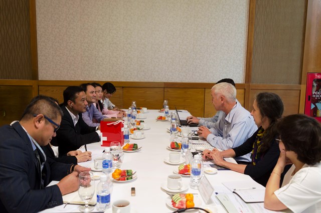 Leader of Dak Lak PPC receives delegation of the Swiss Embassy