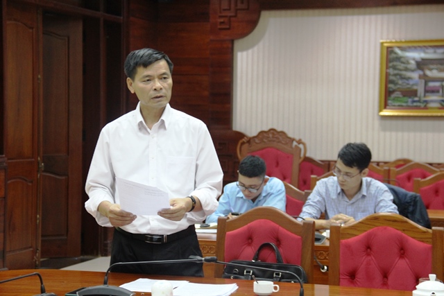 Họp Tổ giúp việc Ban Chỉ đạo Cải cách hành chính tỉnh