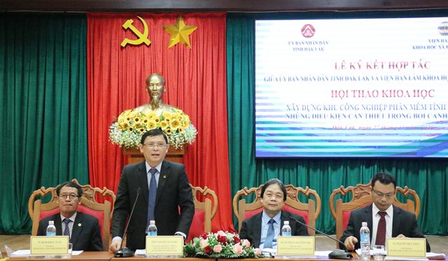 Hội thảo khoa học “Xây dựng khu công nghiệp phần mềm tỉnh Đắk Lắk - Những điều kiện cần thiết trong bối cảnh hiện nay”