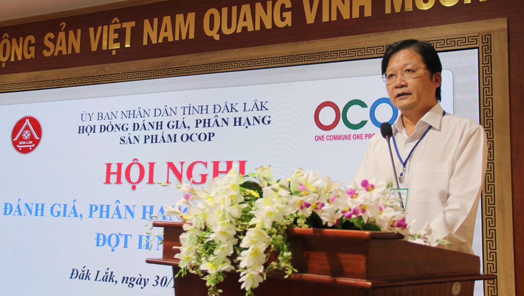 Hội nghị đánh giá, phân hạng sản phẩm OCOP đợt 2, năm 2020.