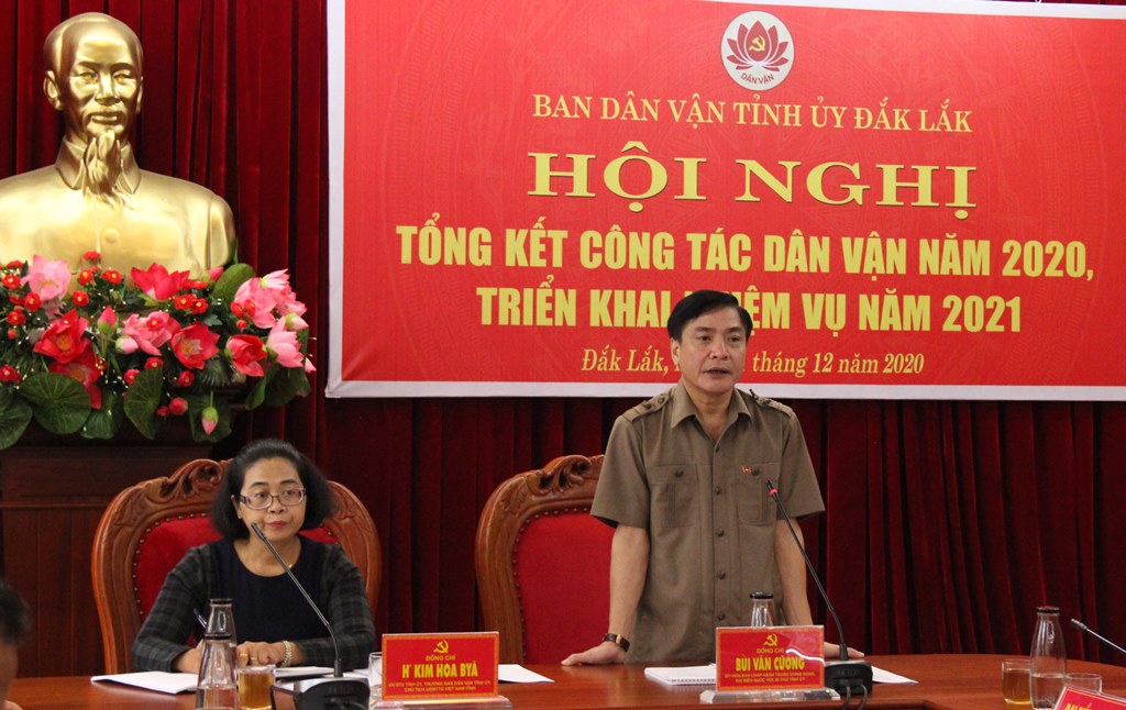 Hội nghị tổng kết công tác dân vận năm 2020