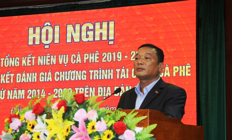 Tổng kết niên vụ cà phê 2019 -2020 và đánh giá chương trình tái canh cà phê năm 2014-2020