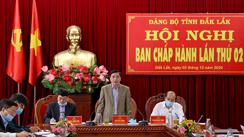 Hội nghị Ban Chấp hành Đảng bộ tỉnh lần thứ 02