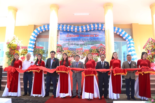 Khánh thành Dự án phát triển nhà ở độc lập cho cán bộ, công chức, viên chức