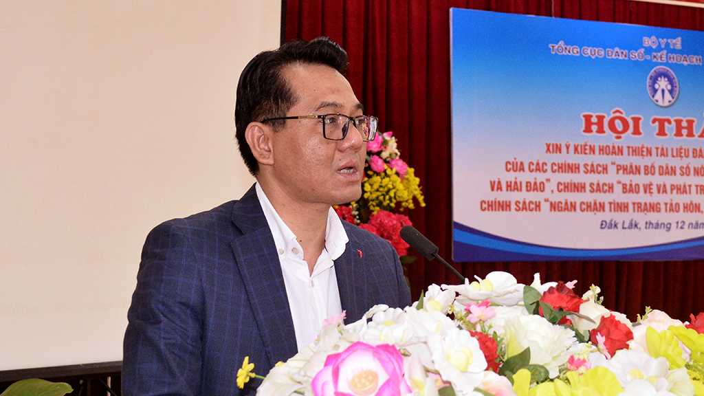 Hội thảo xin ý kiến hoàn thiện các tài liệu chuyên môn, chính sách về dân số