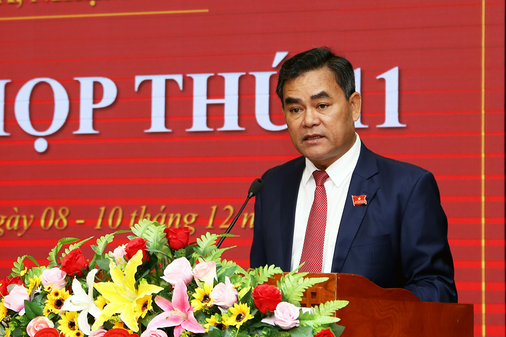 Khai mạc Kỳ họp thứ 11, HĐND tỉnh khóa IX