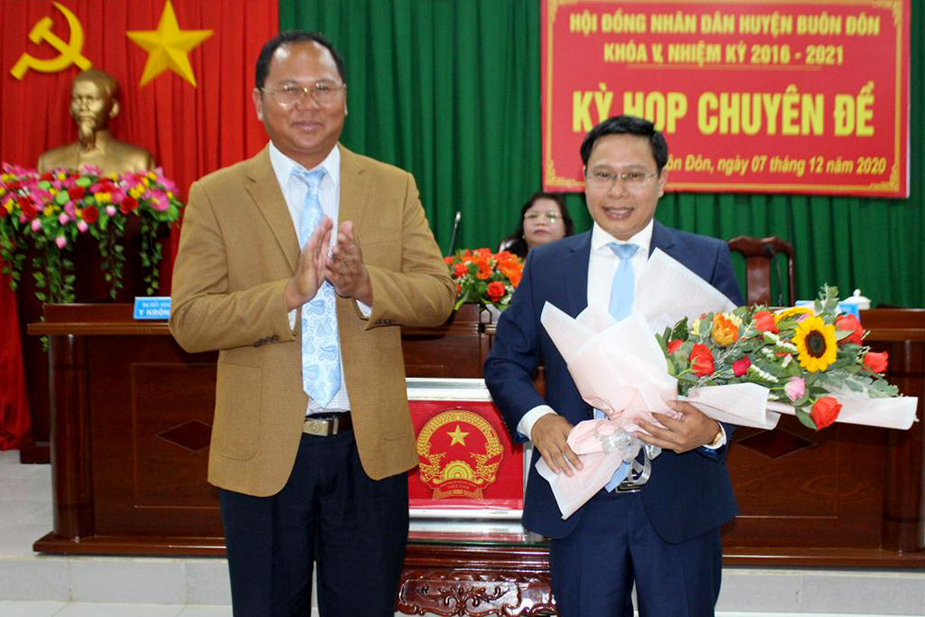 Huyện Buôn Đôn: Bầu bổ sung chức danh Chủ tịch UBND huyện