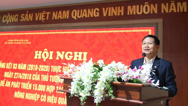 Tổng kết Đề án phát triển 15.000 hợp tác xã, liên hiệp HTX nông nghiệp có hiệu quả đến năm 2020