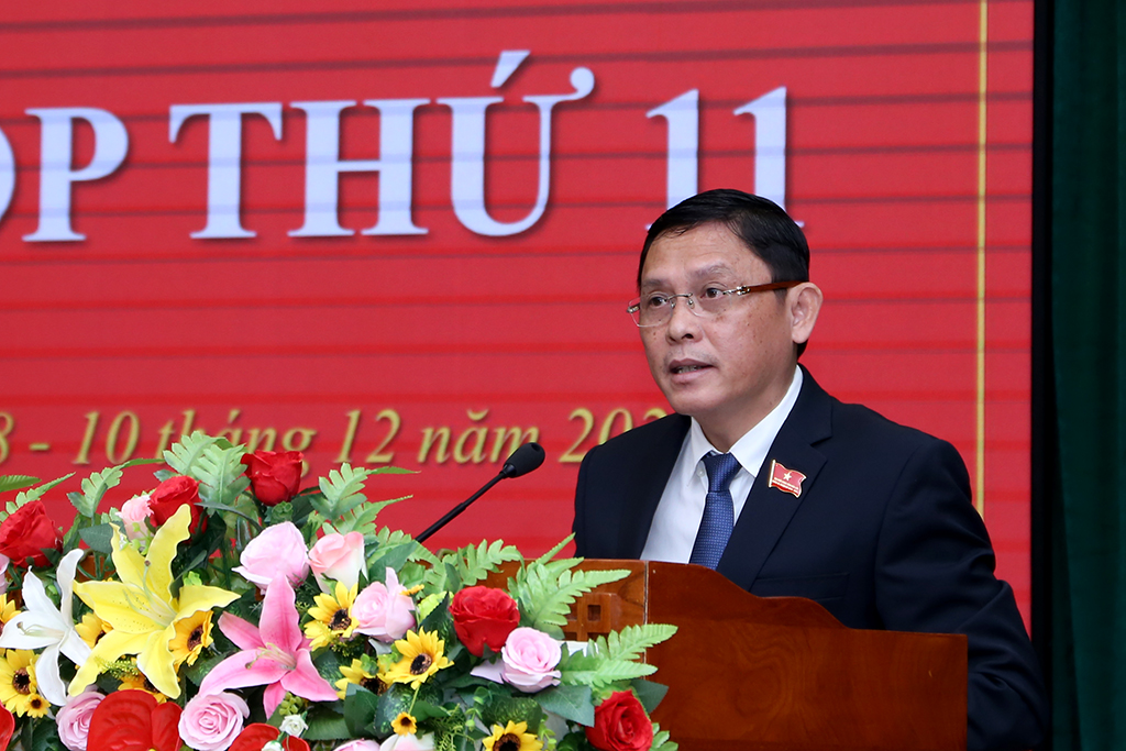 11th session of Provincial People’s Council: Focusing on results of tasks for socio-economic development and ensuring social defense and security in 2020