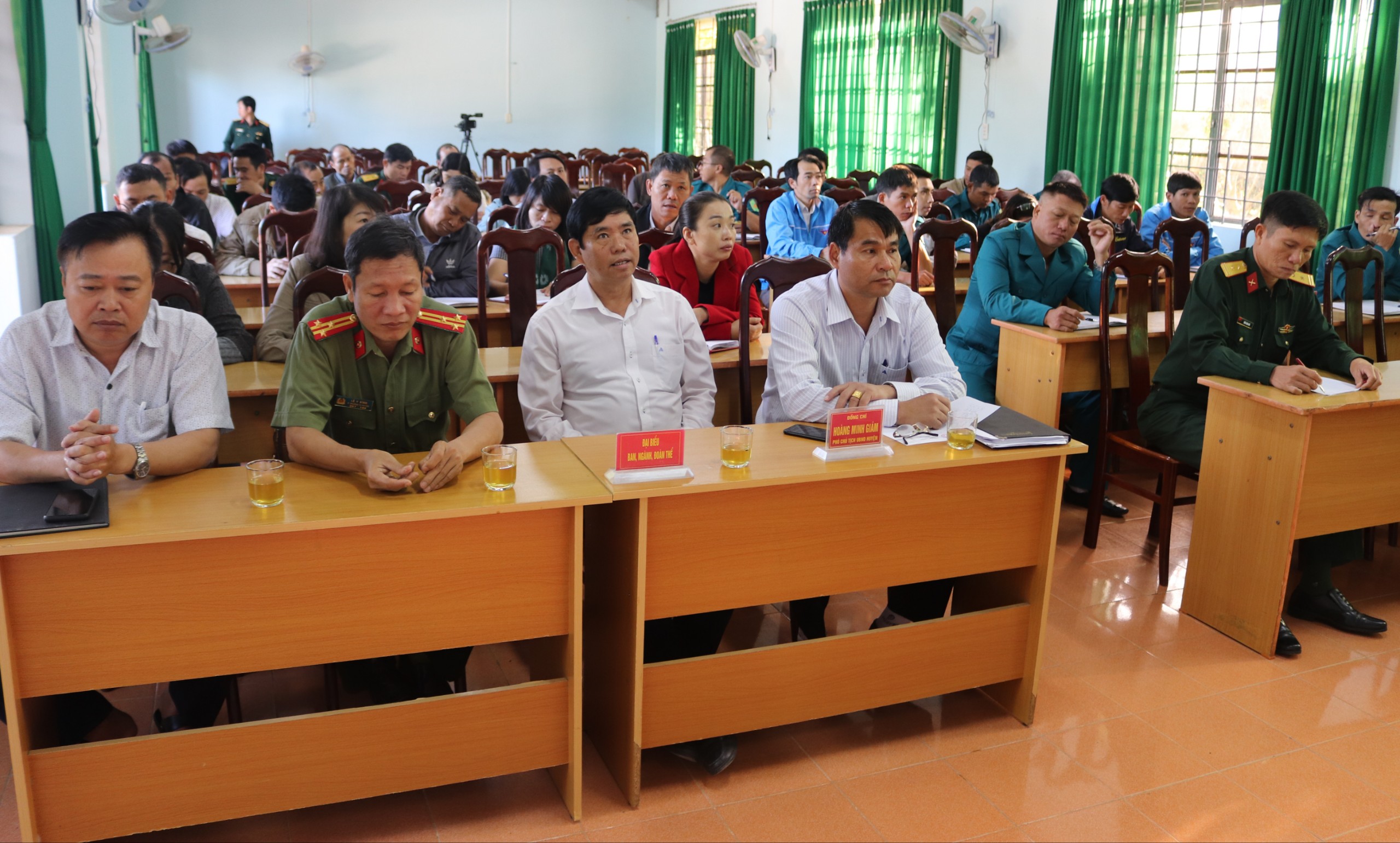 Hội nghị tập huấn Luật Dân quân tự vệ, Luật Lực lượng Dự bị động viên và các Nghị định, Thông tư hướng dẫn thực hiện