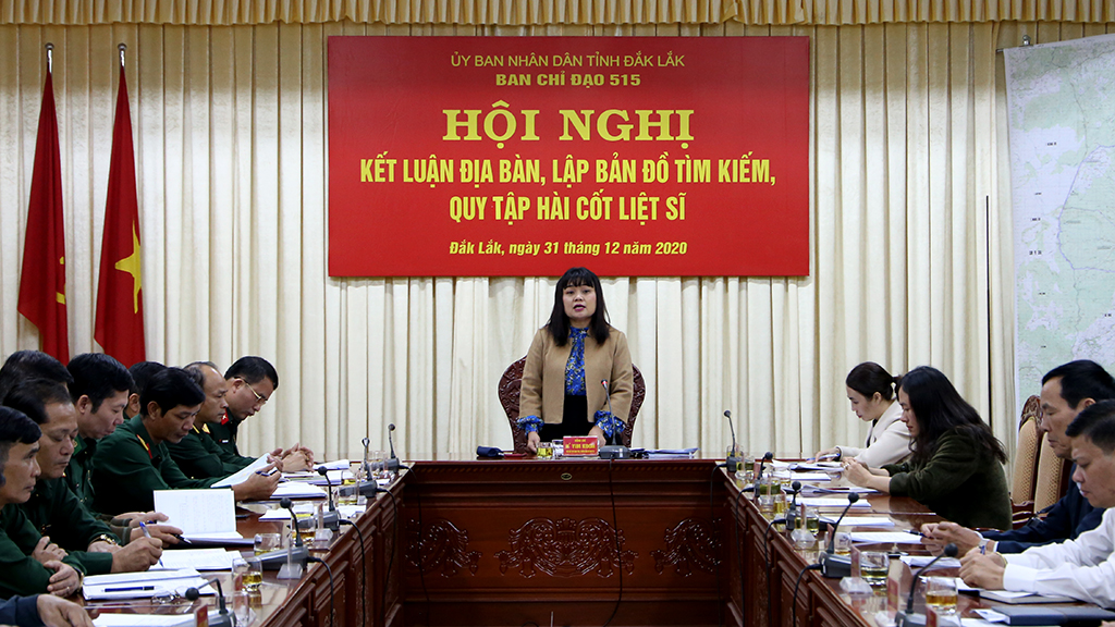 Hoàn thành công tác kết luận địa bàn, lập bản đồ tìm kiếm, quy tập hài cốt liệt sĩ trên địa bàn tỉnh