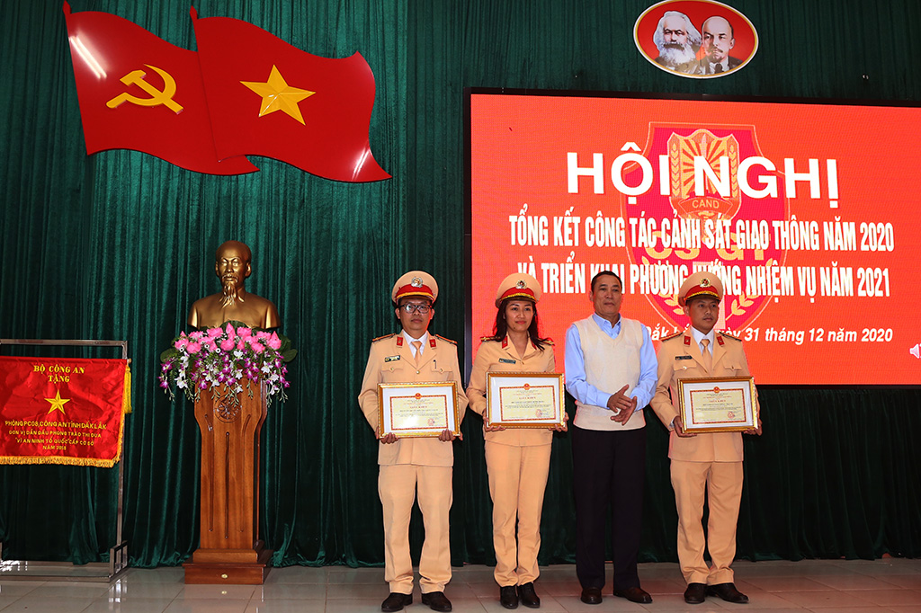 Năm 2020, tai nạn giao thông trên địa bàn tỉnh giảm cả 03 tiêu chí