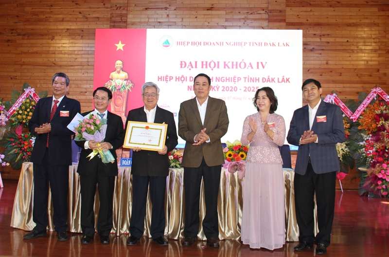 Đại hội Hiệp hội Doanh nghiệp tỉnh Đắk Lắk khóa IV, nhiệm kỳ 2020-2025