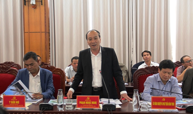 Thường trực Tỉnh ủy làm việc với Tập đoàn Tân Hoàng Minh và Tập đoàn Tân Á Đại Thành