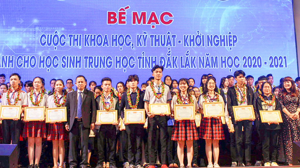 02 dự án được chọn tham Cuộc thi Khoa học Kỹ thuật dành cho học sinh trung học cấp quốc gia năm học 2020 – 2021