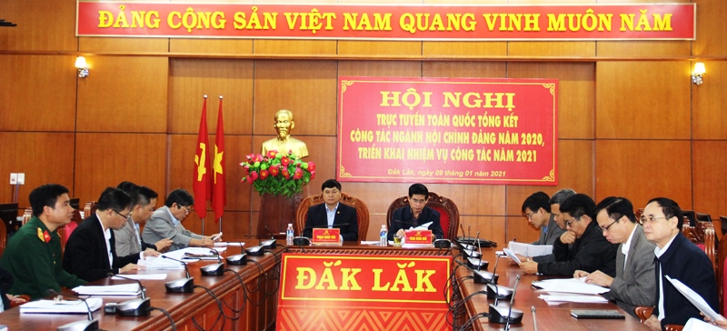 Party’s Commission for Internal Political Affairs launches new tasks for 2021