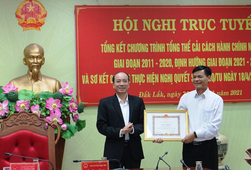 Đắk Lắk tổng kết chương trình tổng thể cải cách hành chính nhà nước giai đoạn 2011-2020