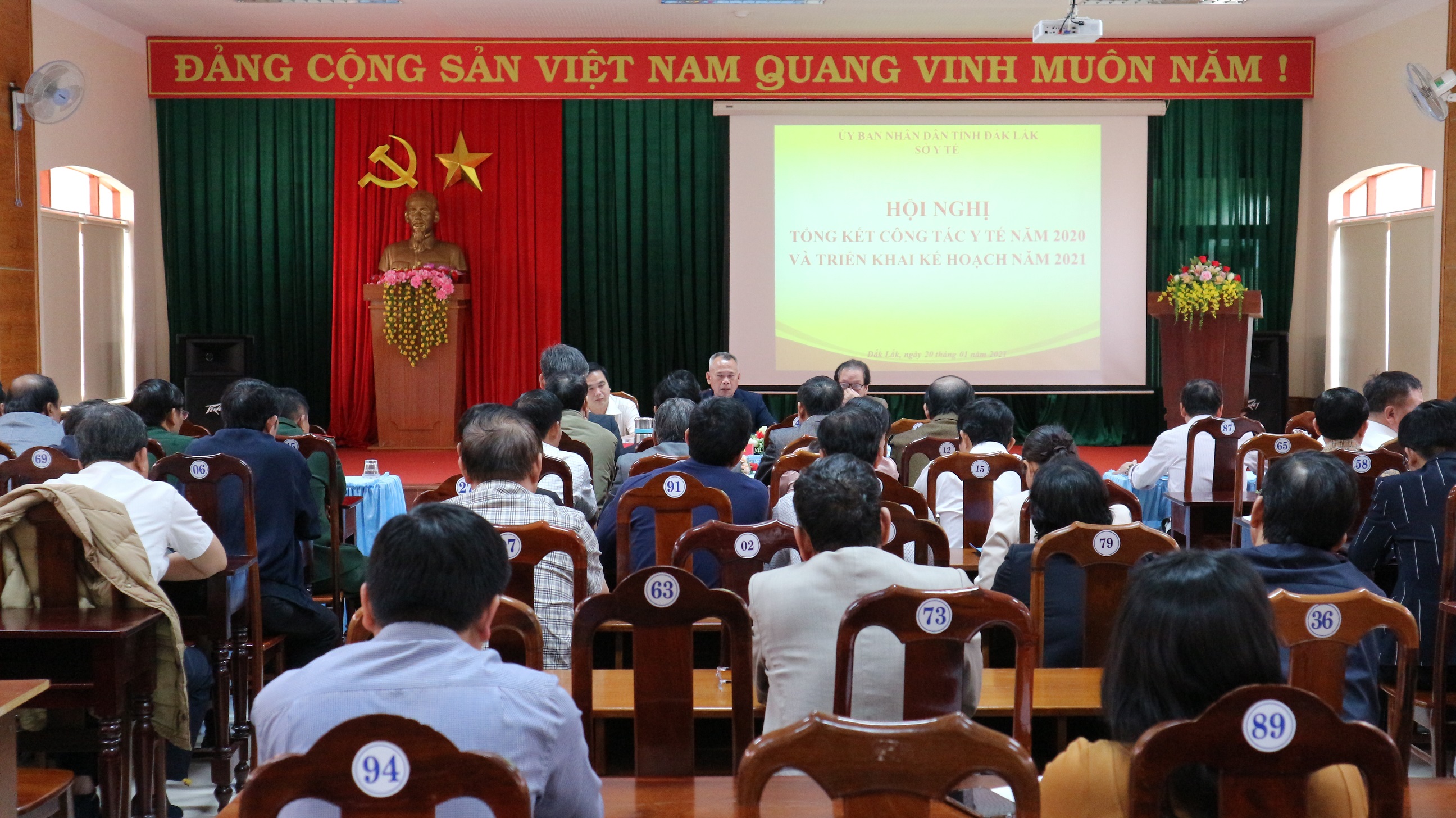 Hội nghị tổng kết công tác y tế năm 2020  và nhiệm vụ, giải pháp năm 2021