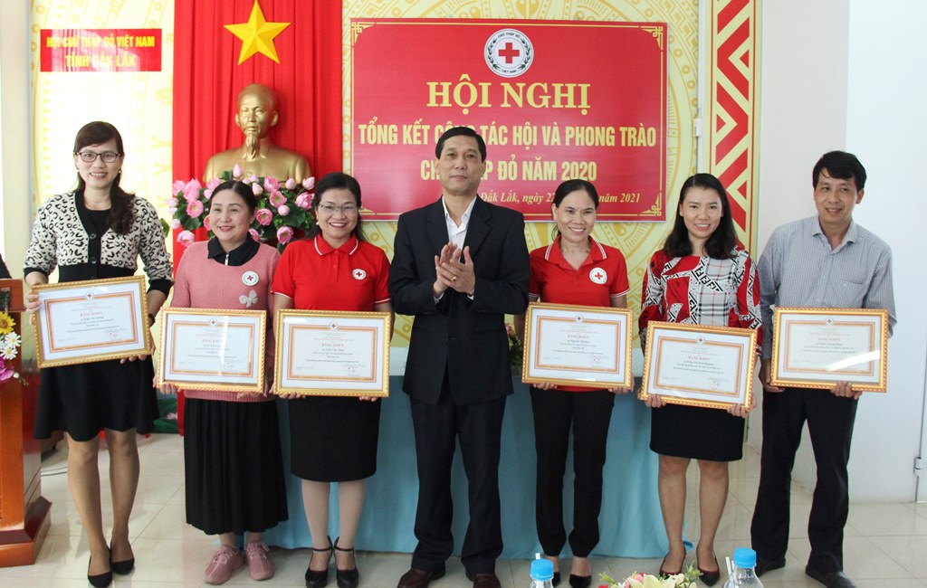 Tổng kết công tác Hội và phong trào Chữ thập đỏ tỉnh năm 2020