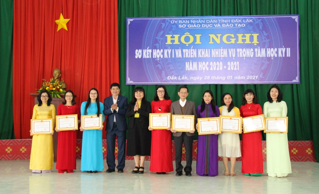 Sở Giáo dục và Đào tạo sơ kết học kỳ I năm học 2020-2021